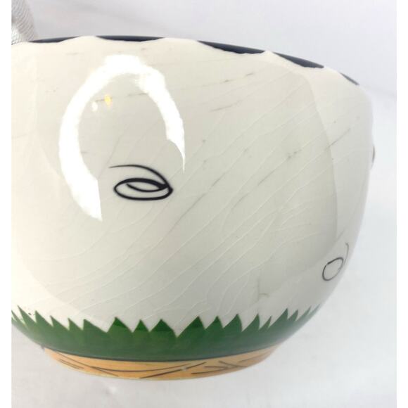 Cute Vintage 3d Giraffe Bowl Or Candy Dish Set Of 2 - Picture 9 of 16